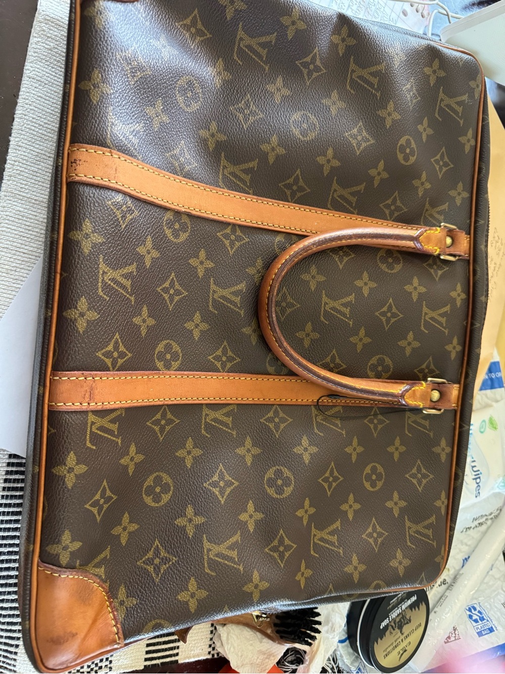 LOUIS VUITTON PORTE DOCUMENTS VOYAGE BUSINESS HANDBAG MONOGRAM M53361 - Picture 6 of 7